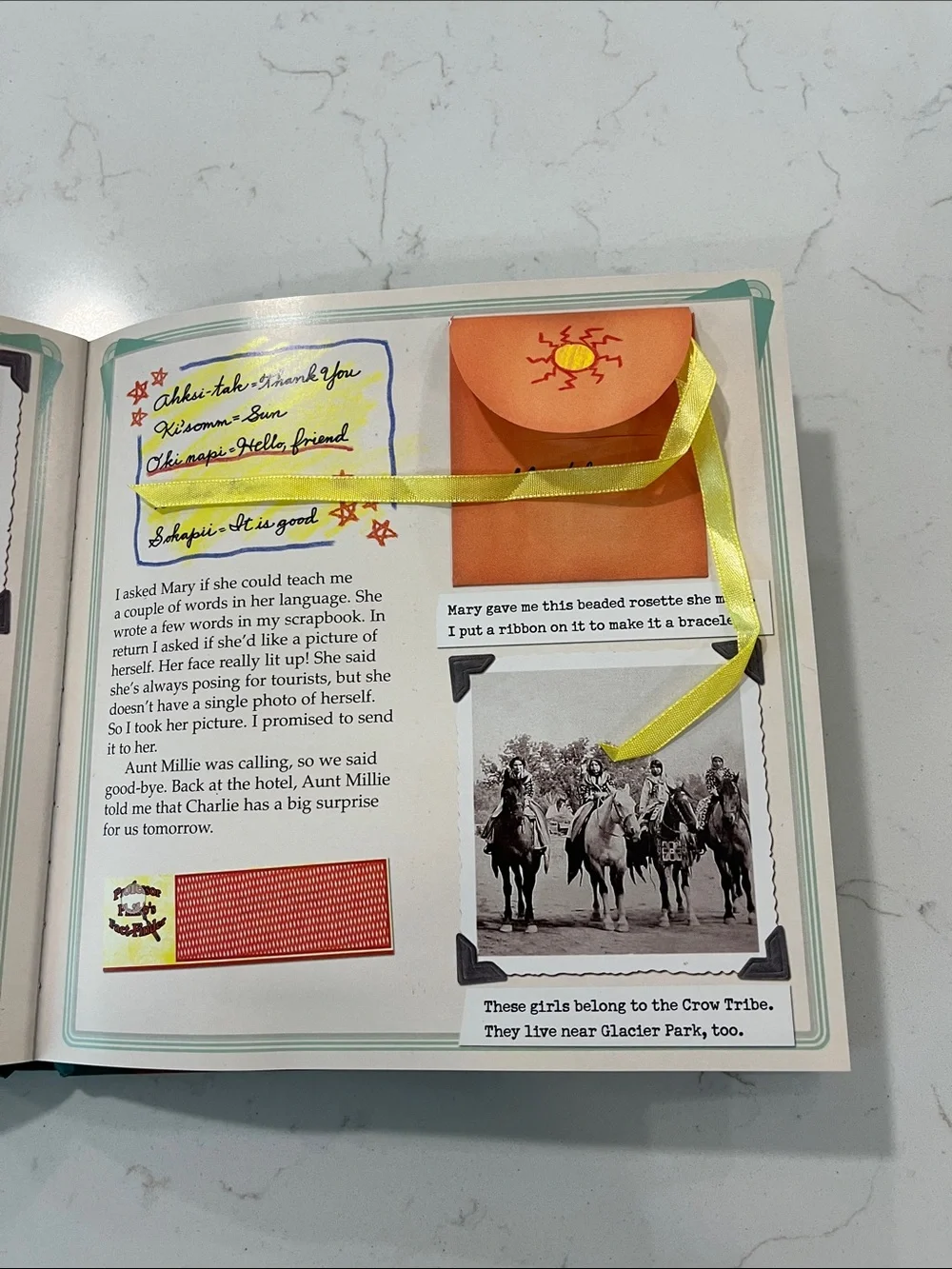 American Girl book Kit’s Railway Adventure - pristine condition